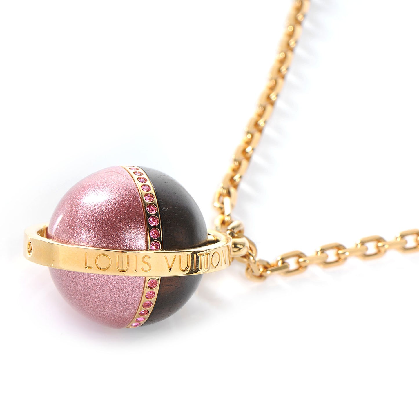 Magnetic Glitter Pendant Necklace