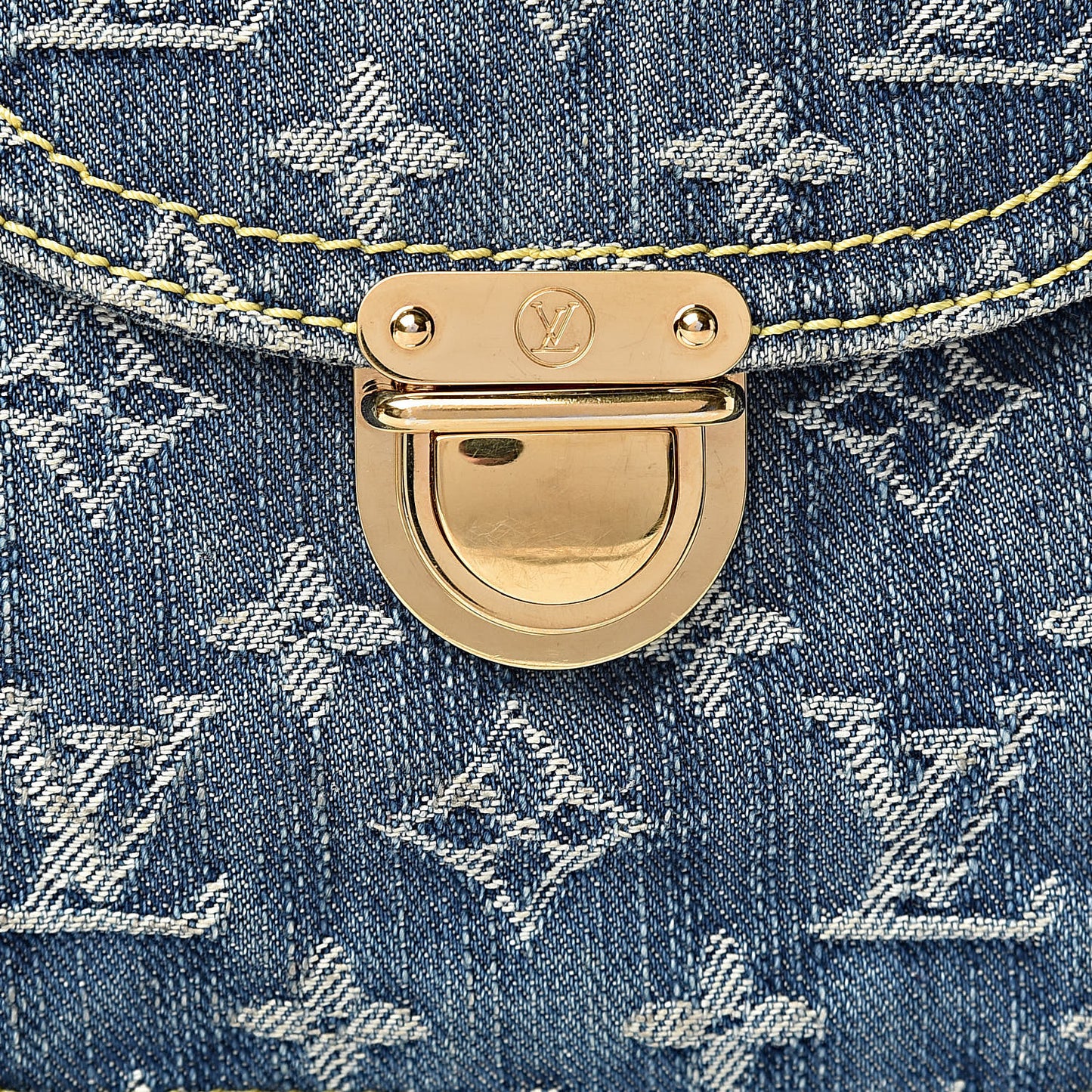Denim Camera Bag Blue