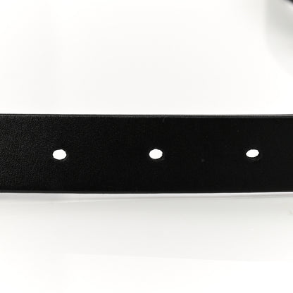 Christian Dior Calfskin Saddle Belt 70 Black 3 of 7