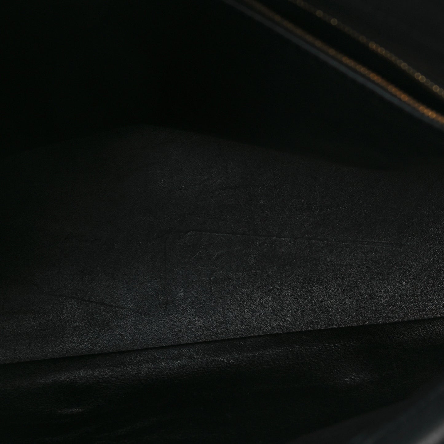 Grained Calfskin Saint Germain Tote Black