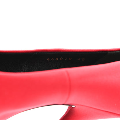 Balenciaga Spandex Knife Pointed 110mm Pumps 40 Rouge 8 of 8