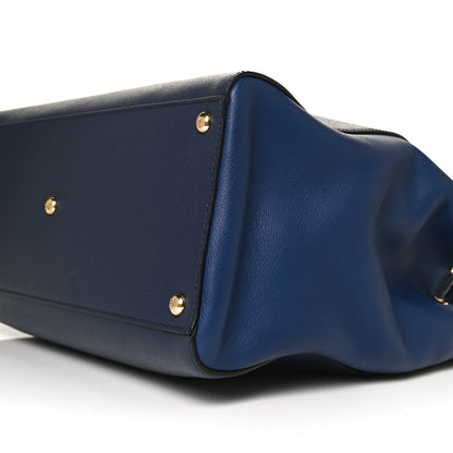 Fendi Vitello Elite Regular 2Jours Tote Blue 10 of 13