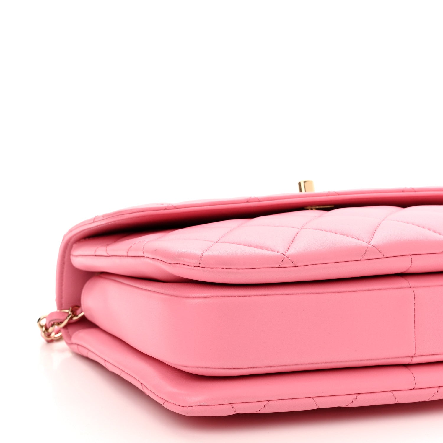 Chanel Lambskin Quilted Small Trendy CC Flap Dual Handle Bag Light Pink 9 of 13