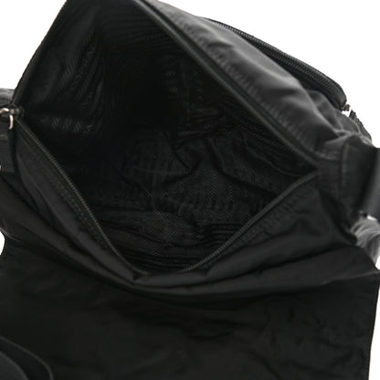 Prada Nylon Vela Messenger Bag Black 4 of 14