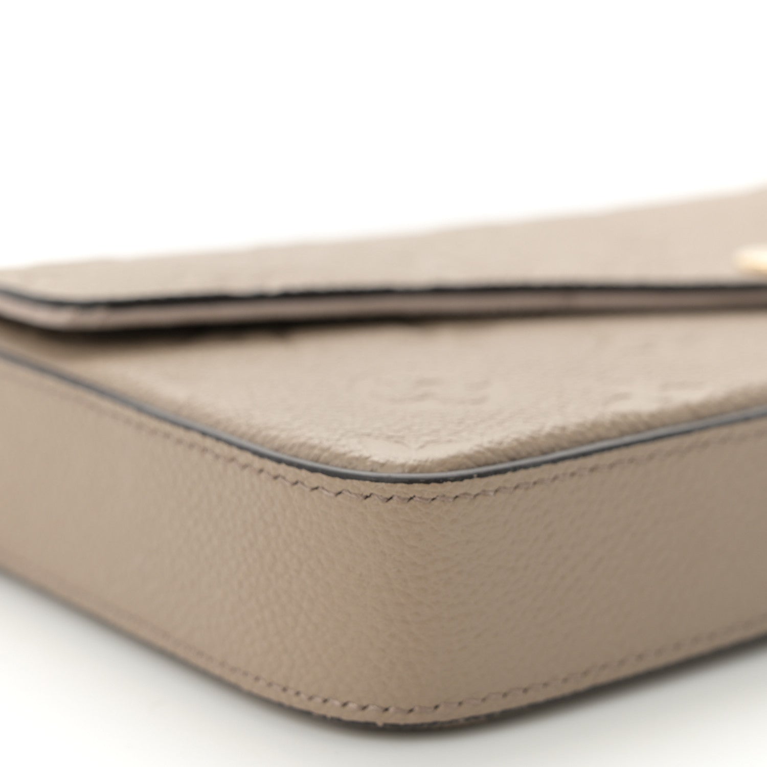 Louis Vuitton Empreinte Pochette Felicie Chain Wallet Tourterelle 9 of 10
