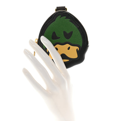 Louis Vuitton X NIGO Monogram Duck Coin Card Holder Black 2 of 9