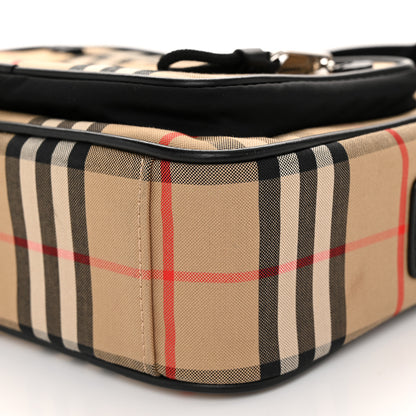 Burberry Canvas Check Paddy Messenger Archive Beige 9 of 9