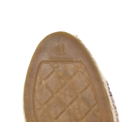 Chanel Tweed CC Espadrilles 41 Pink Multicolor 9 of 11