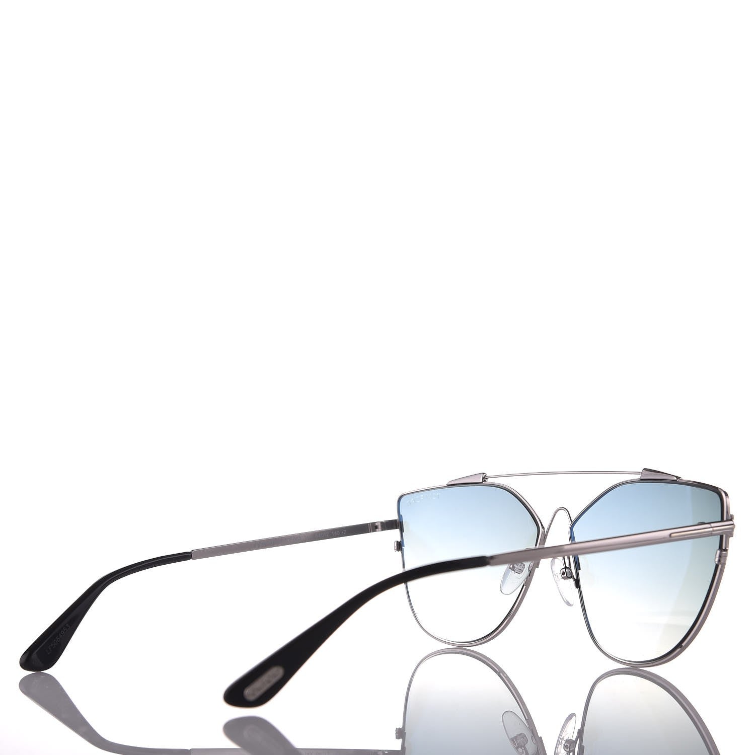 Tom Ford Jacquelyn Sunglasses TF563 Light Ruthenium 4 of 8