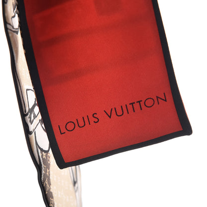 Louis Vuitton Silk Monogram Trunks Bandeau Brown 5 of 5