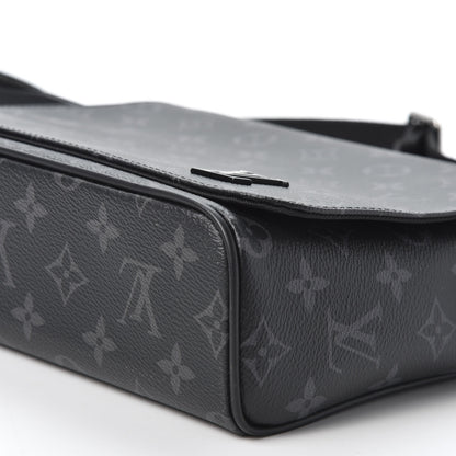 Louis Vuitton Monogram Eclipse District PM Black 6 of 9
