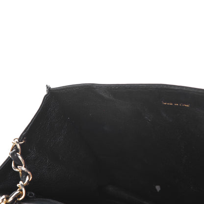 Chanel Lambskin Quilted CC Small Single Flap Black 10 of 16