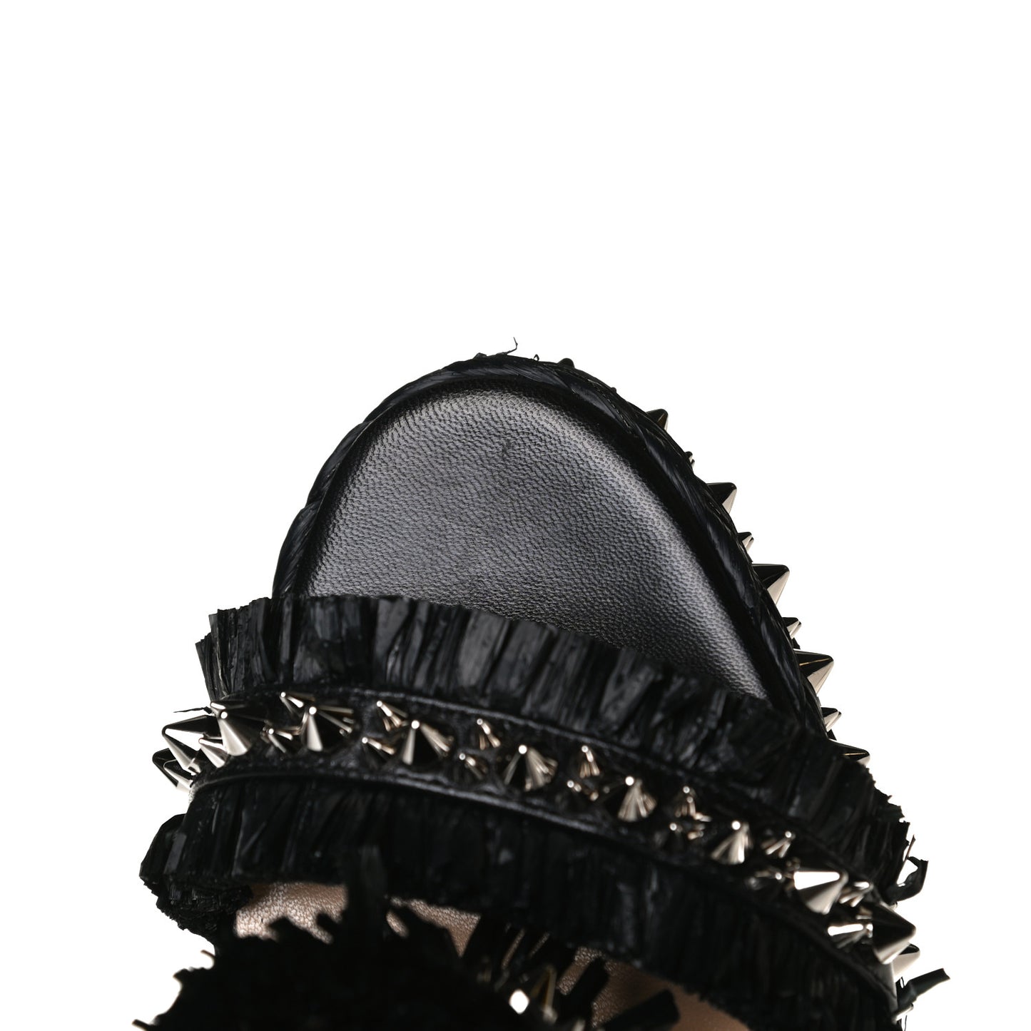 Voltinoudou 110mm Tie Cruise Raffia Spike Wedge 38
