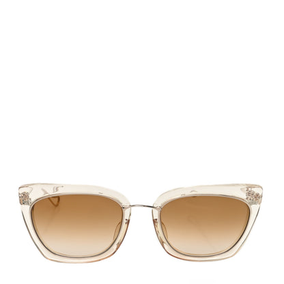 Chrome Hearts Metal Transparent Acetate Betty Lou II Sunglasses Clear Gold 2 of 7