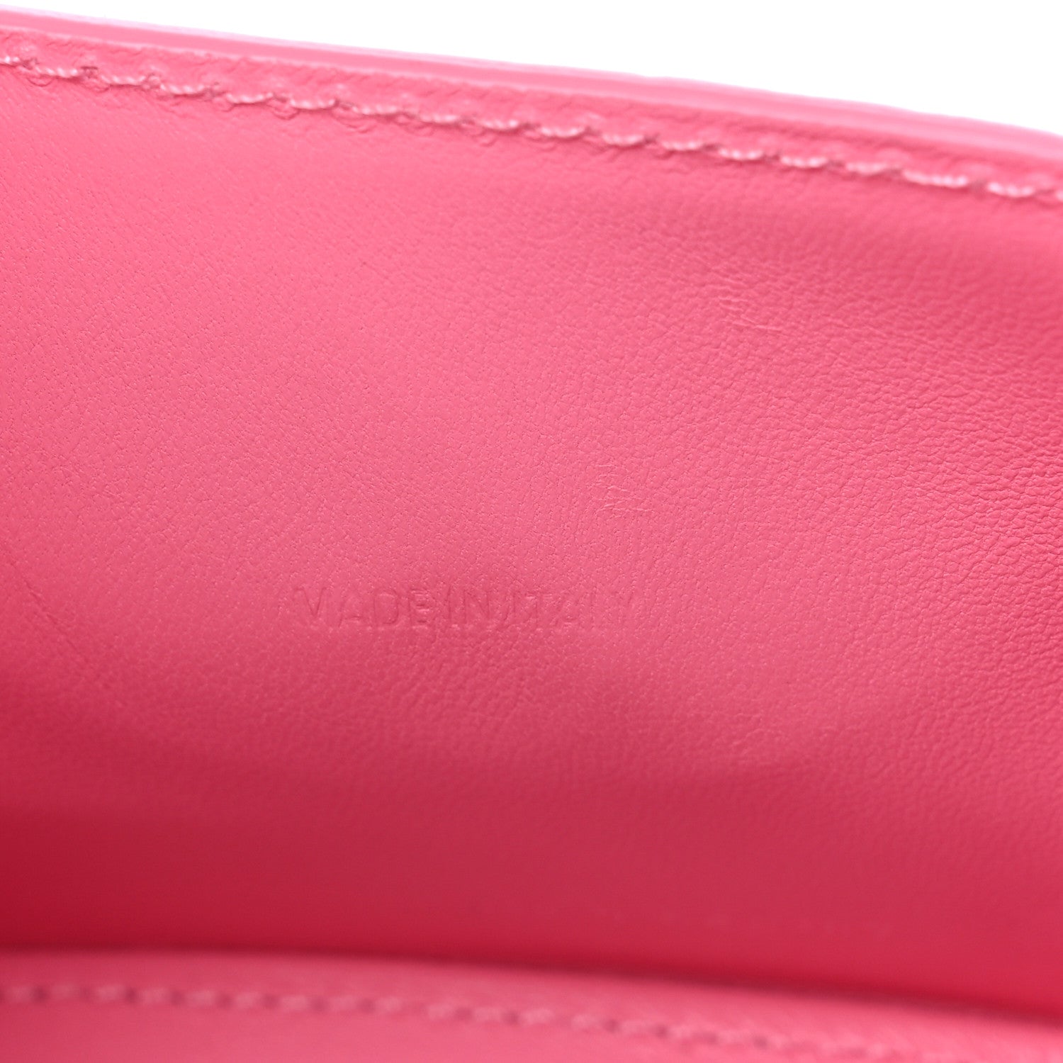 Balenciaga Shiny Calfskin Crocodile Embossed Hourglass Top Handle Bag XS Sweet Pink 7 of 10