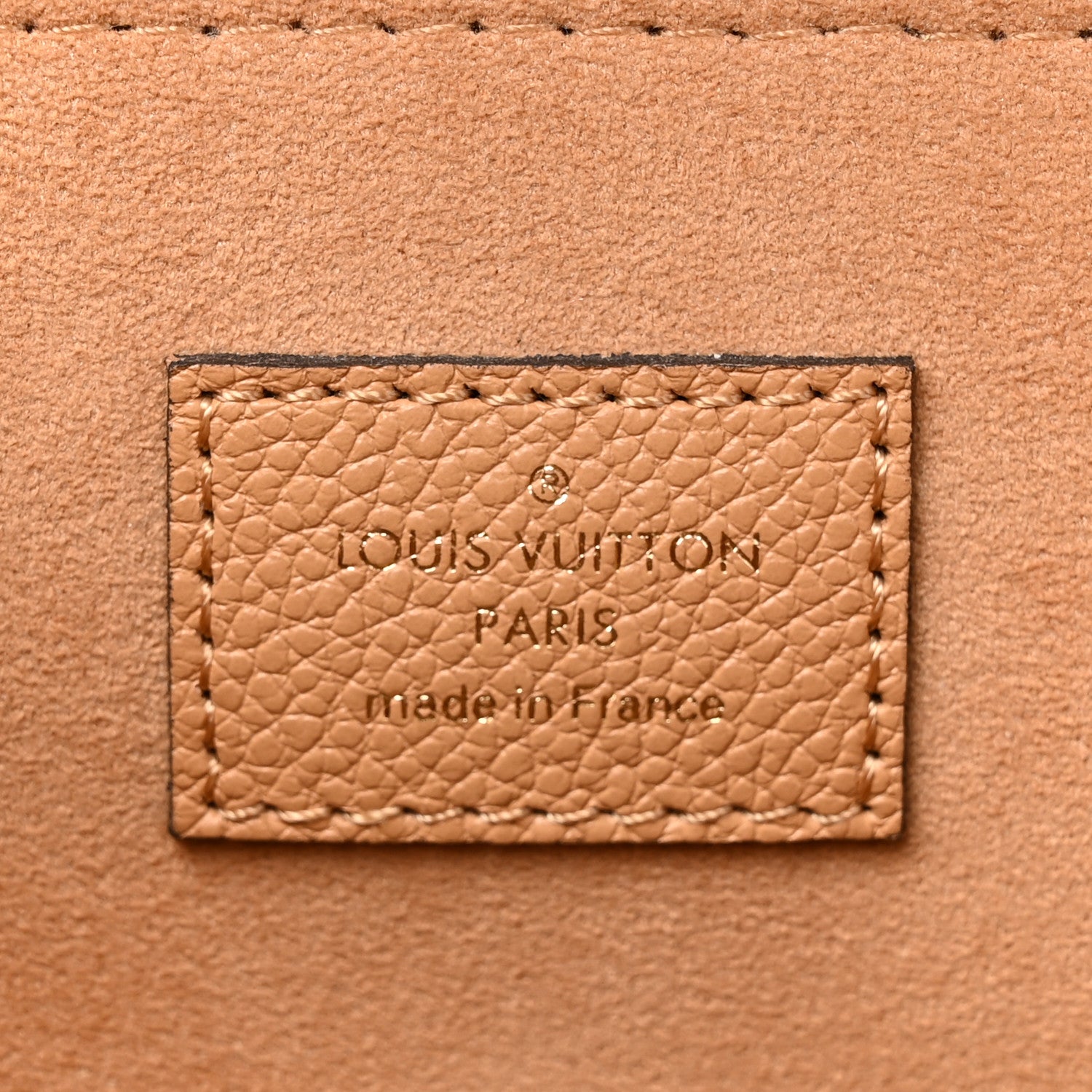 Louis Vuitton Empreinte Monogram Giant Pochette Metis Arizona Beige 7 of 10