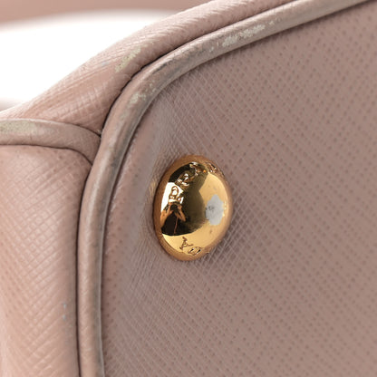 Prada Saffiano Small Galleria Double Zip Tote Cammeo 9 of 23