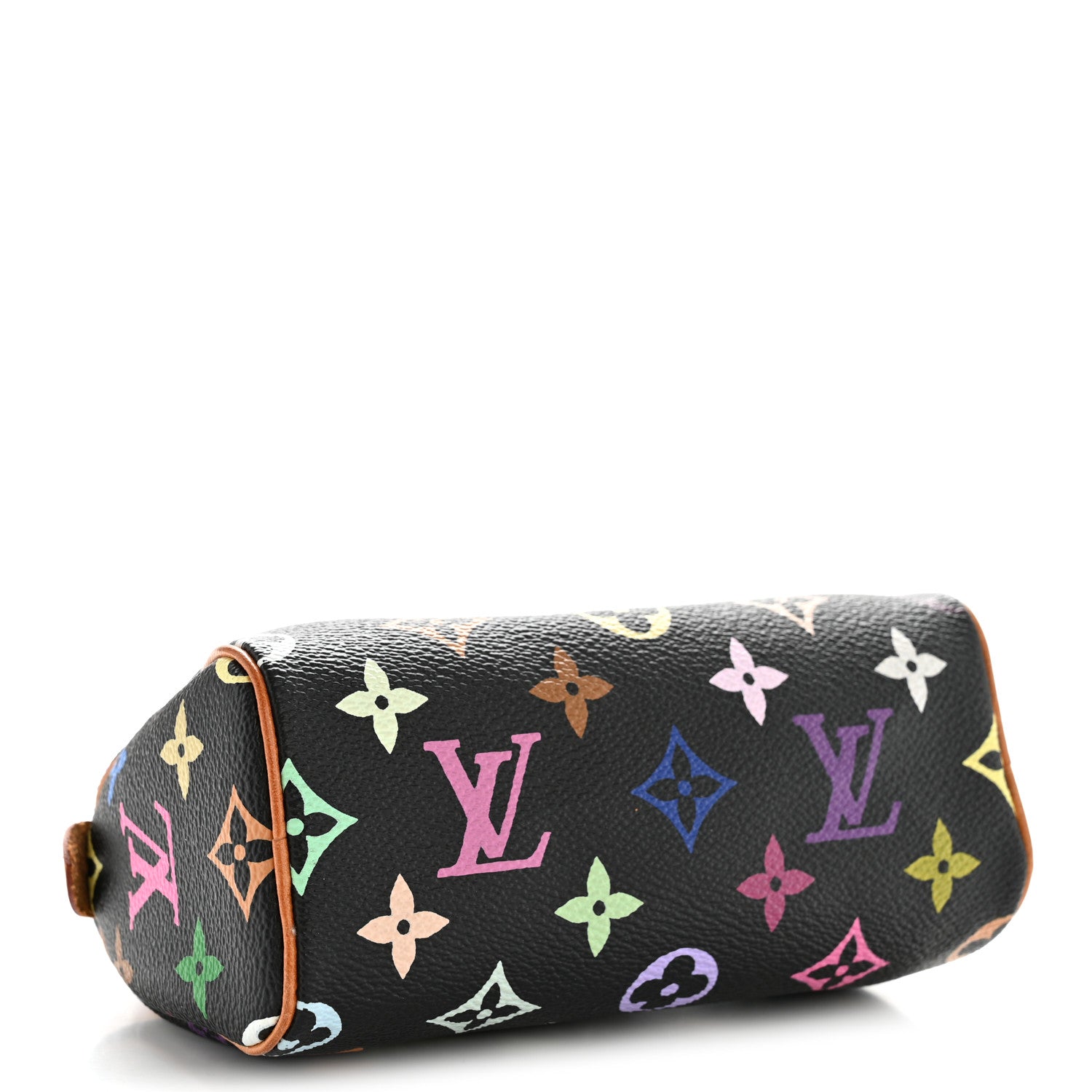 Louis Vuitton Monogram Multicolor Mini Sac HL Speedy Black 4 of 11
