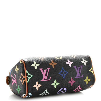 Louis Vuitton Monogram Multicolor Mini Sac HL Speedy Black 4 of 11