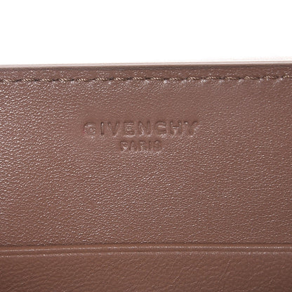 Givenchy Calfskin Shark Lock Wristlet Clutch Old Pink Black 6 of 9