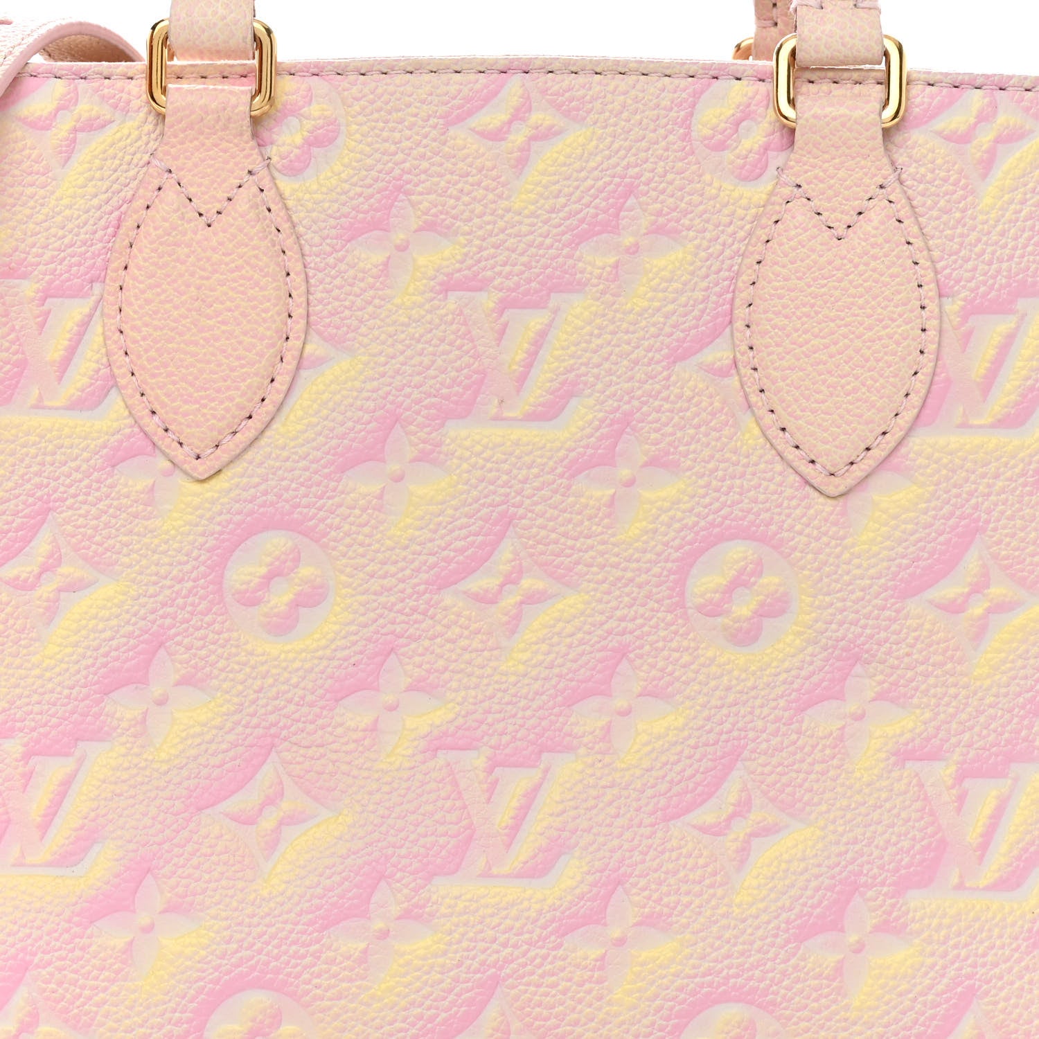 Louis Vuitton Empreinte Monogram Summer Stardust Onthego PM Pink 7 of 9