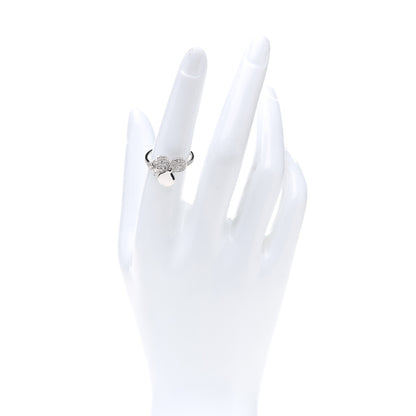 Tiffany Platinum Diamond Paper Flowers Mixed Cluster Ring 54 7 2 of 5