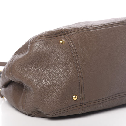 Miu Miu Vitello Daino Top Handle Tote Bambu 8 of 10