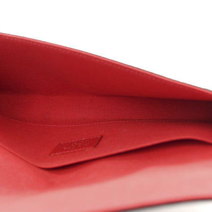 Louis Vuitton Damier Ebene Pochette Felicie Chain Wallet 5 of 12