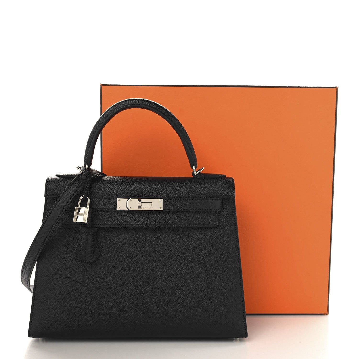 Hermes Epsom Kelly Sellier 28 Black 14 of 14