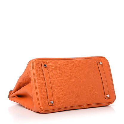 Hermes Togo Birkin 35 Orange 4 of 10