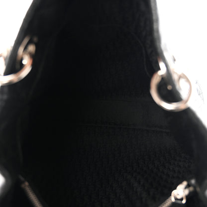 Christian Dior Lambskin Cannage Large Soft Lady Dior Shopping Tote Black 5 of 10