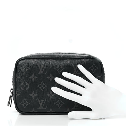 Louis Vuitton Monogram Eclipse Toilet Pouch PM 2 of 9