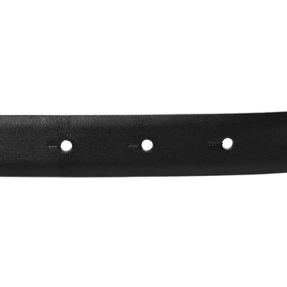 Chanel Calfskin CC Chain Logo Belt 85 34 Black 5 of 5