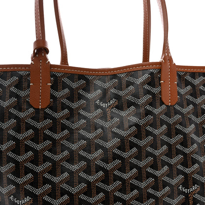 Goyard Goyardine Saint Louis PM Black Gold 9 of 11