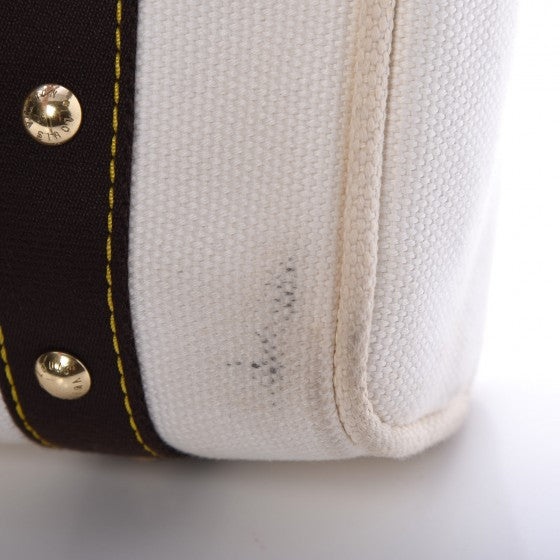 Toile Antigua Cabas MM Tote White