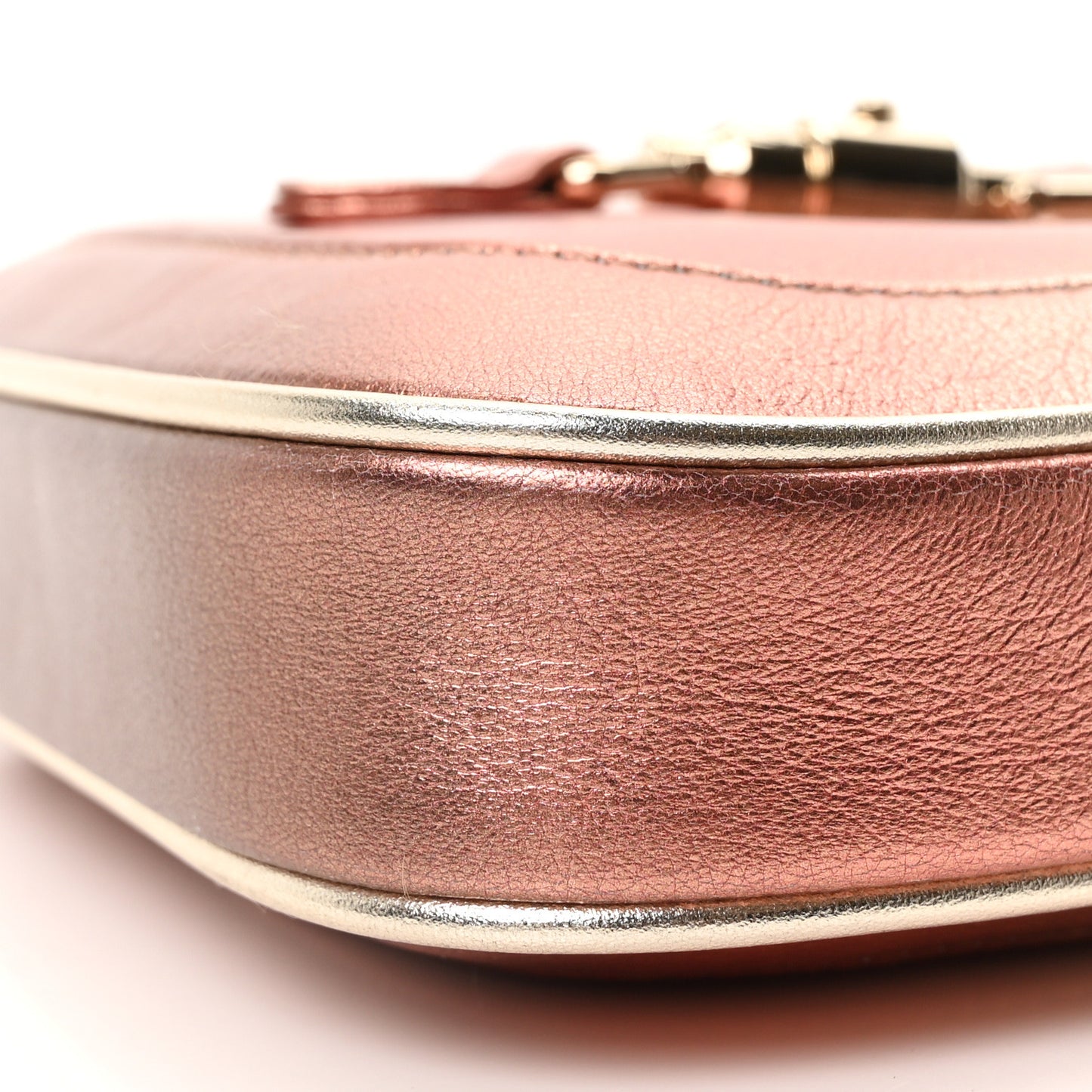 Metallic Faded Nappa Mini Jackie 1961 Copper