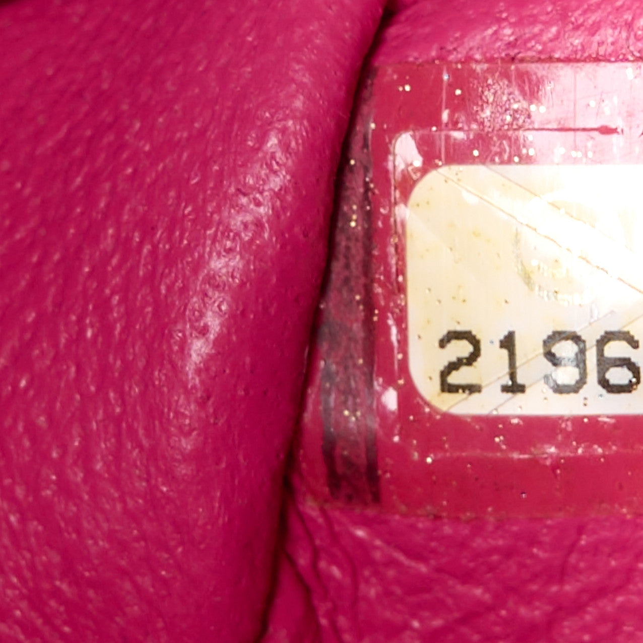 Chanel Lambskin Quilted Mini Rectangular Flap Fuchsia 8 of 13