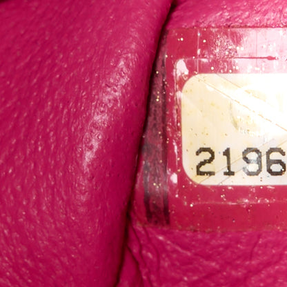 Chanel Lambskin Quilted Mini Rectangular Flap Fuchsia 8 of 13