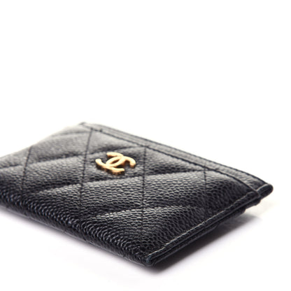 Chanel Caviar Quilted Card Holder Black 9 of 9