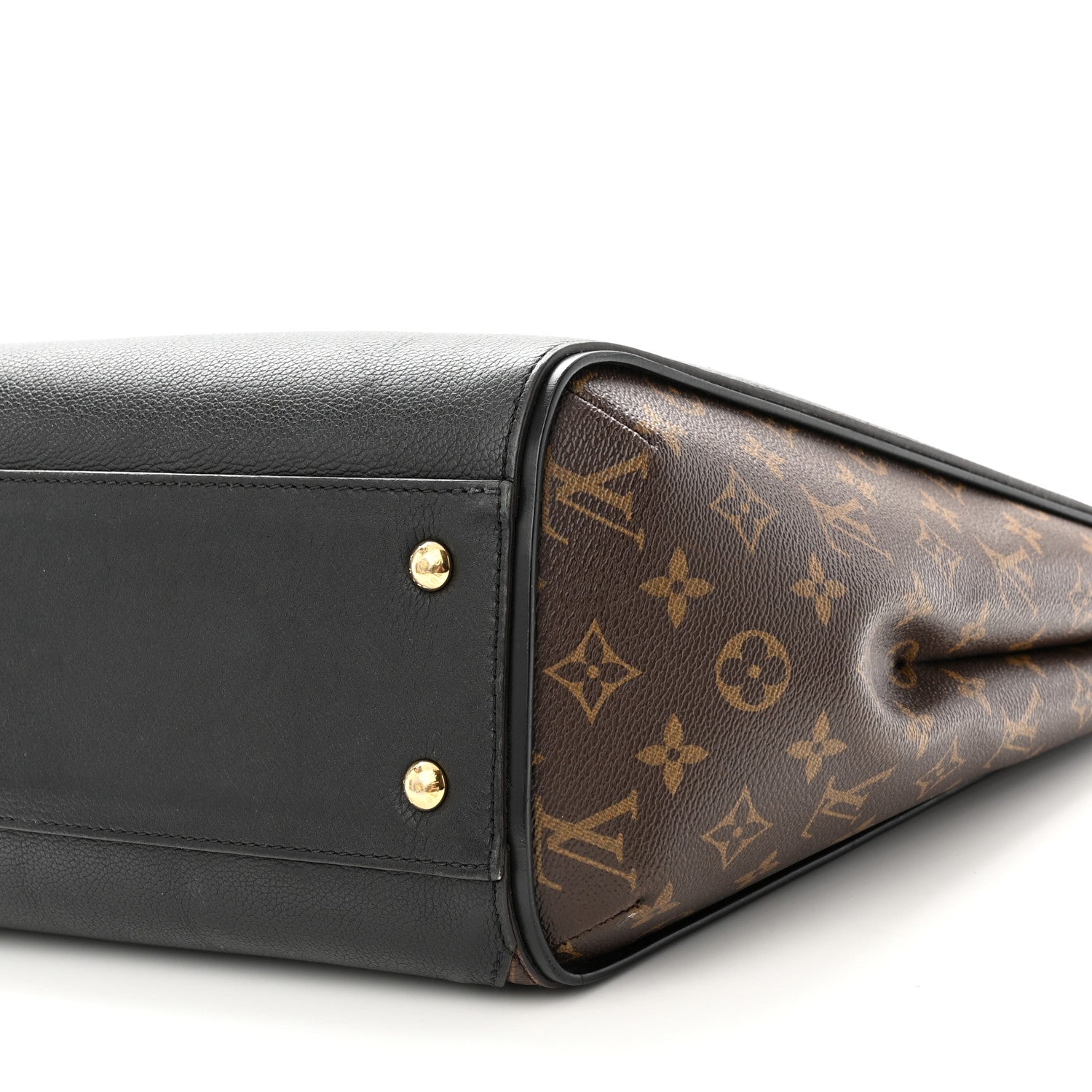 Louis Vuitton Calfskin Monogram Kimono Tote Black 9 of 11