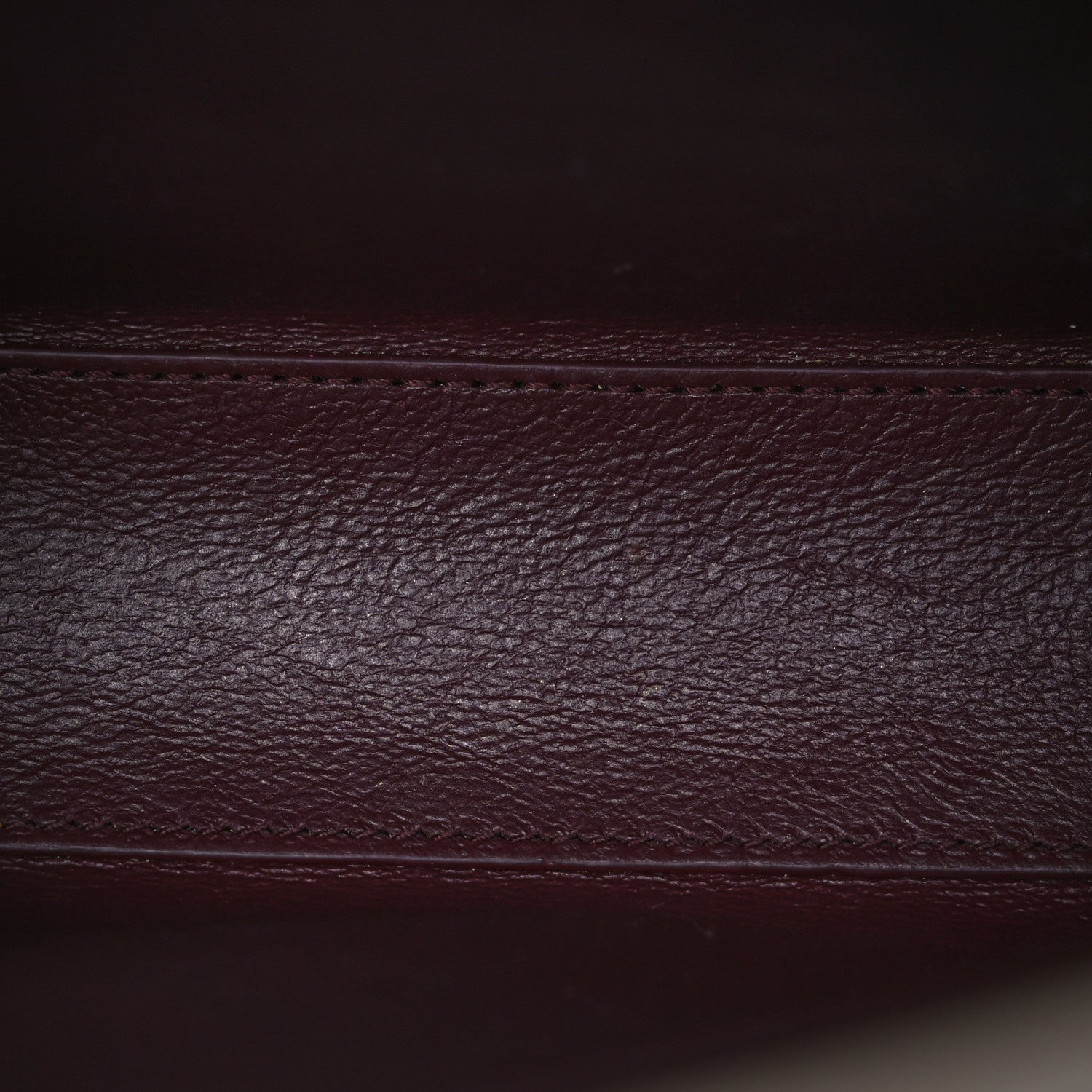 Saint Laurent Grain de Poudre Medium Classic Monogram Cassandra Top Handle Crema Soft Rouge Legion 5 of 20