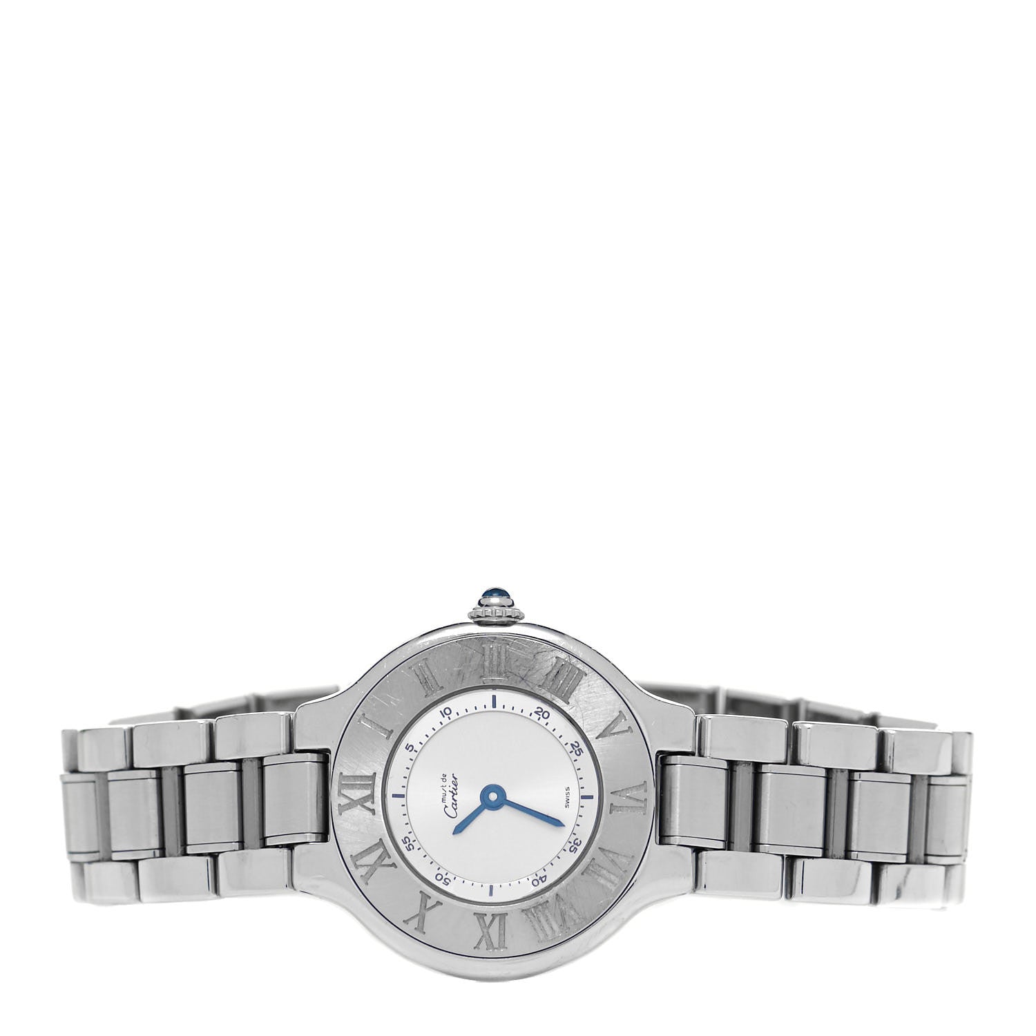 Cartier Stainless Steel 28mm Must De 21 Quartz Watch 2 of 5