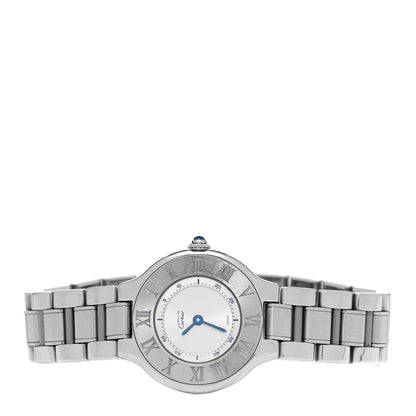 Cartier Stainless Steel 28mm Must De 21 Quartz Watch 2 of 5