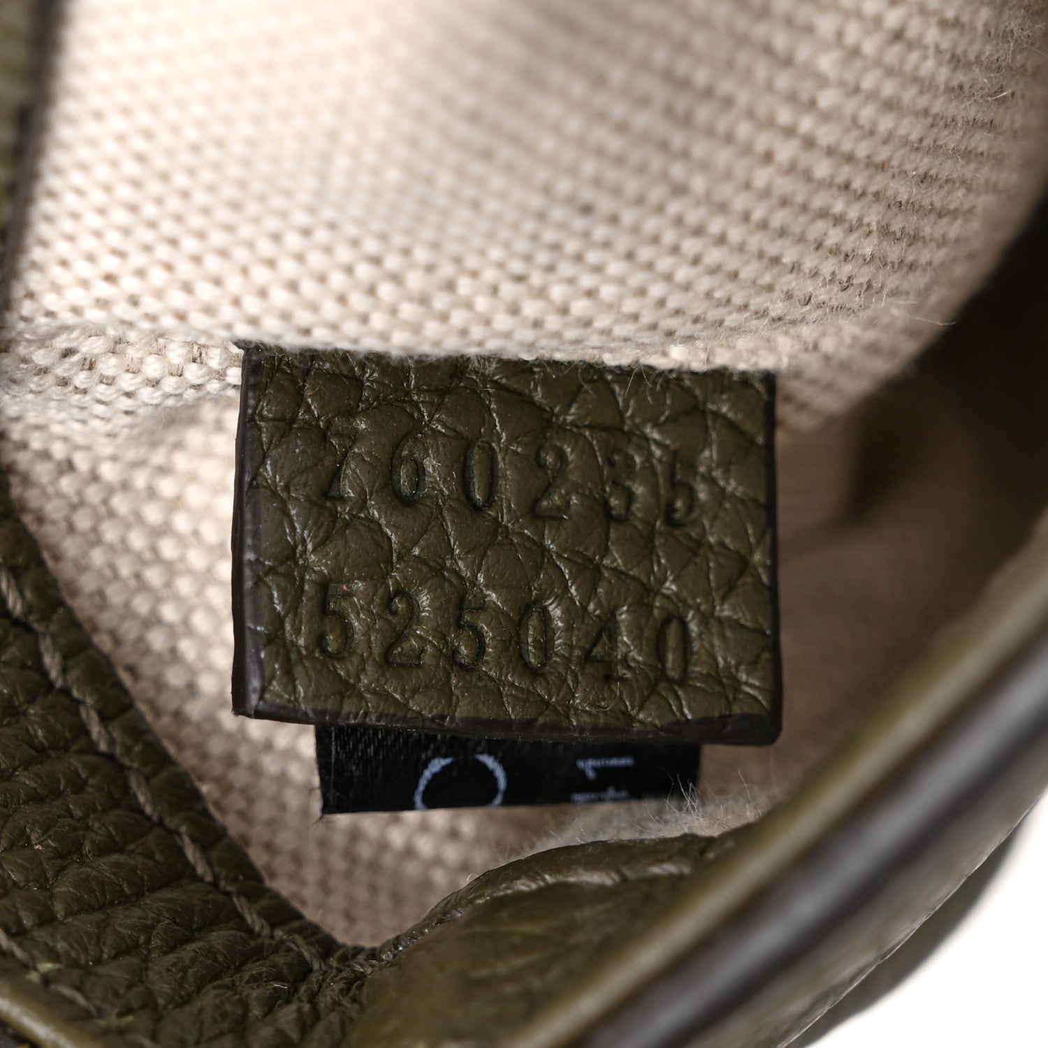 Gucci Piuma Calfskin Jumbo GG Embossed Small Messenger Bag Dark Green 7 of 11