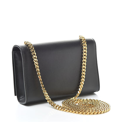 Saint Laurent Calfskin Small Classic Monogram Kate Tassel Satchel Black 3 of 11