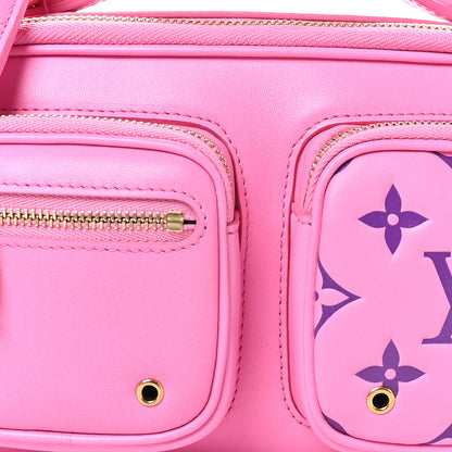 Louis Vuitton Calfskin Embossed Monogram Vuittamins Utility Crossbody Rose Violet 7 of 9