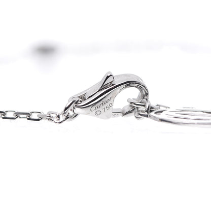Cartier 18K White Gold Diamond SM D'Amour Bracelet 4 of 6