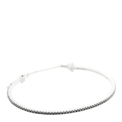 Messika 18K White Gold Black Diamond Bracelet 1 of 5