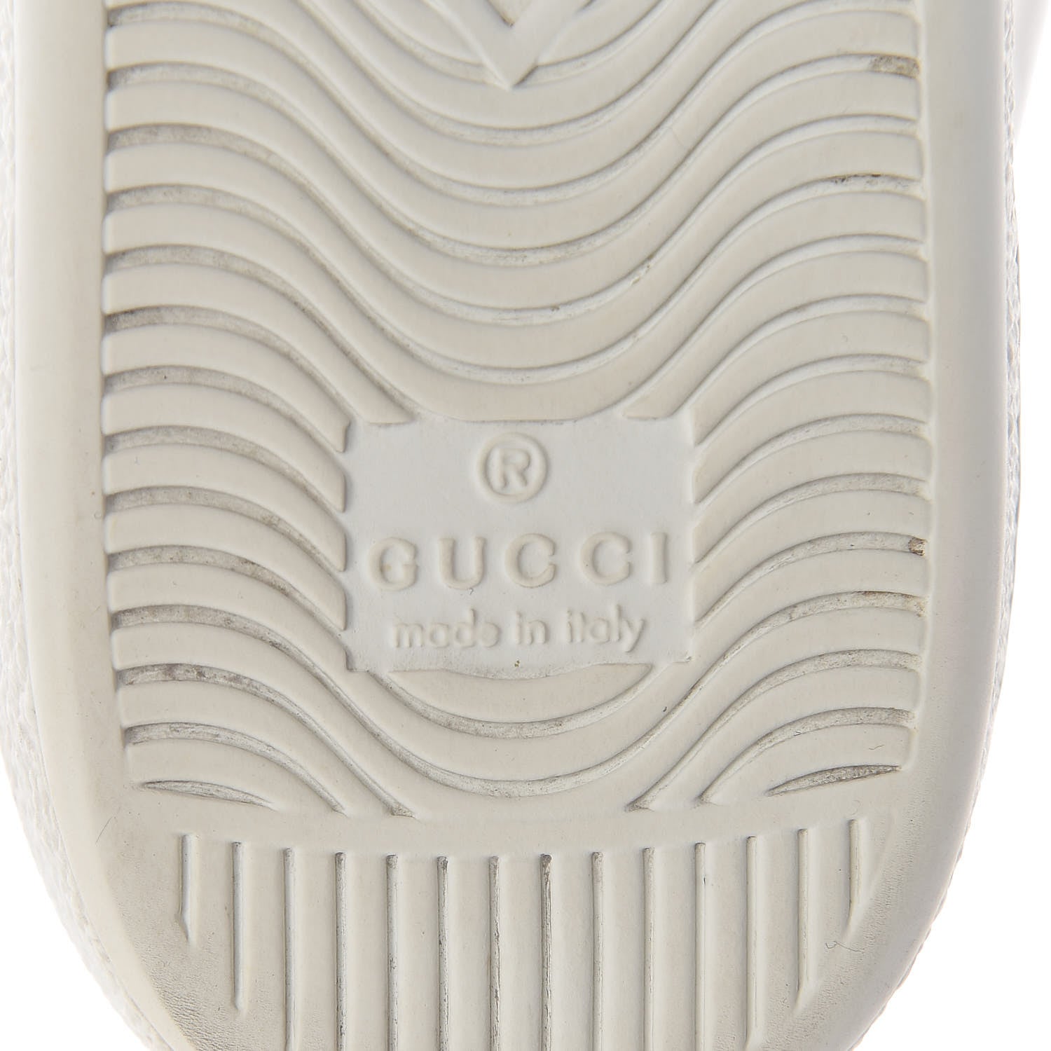 Gucci Calfskin Web Pearl Studded Womens Ace Sneakers 36.5 White 9 of 11