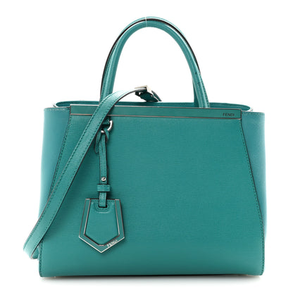 Fendi Vitello Elite Flamingo Petite 2Jours Tote Lago 1 of 10
